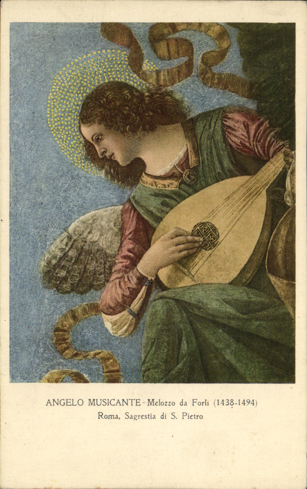 CPA Angelo Musicante Melozzo da Forli Roma Sagresria di S Pietro