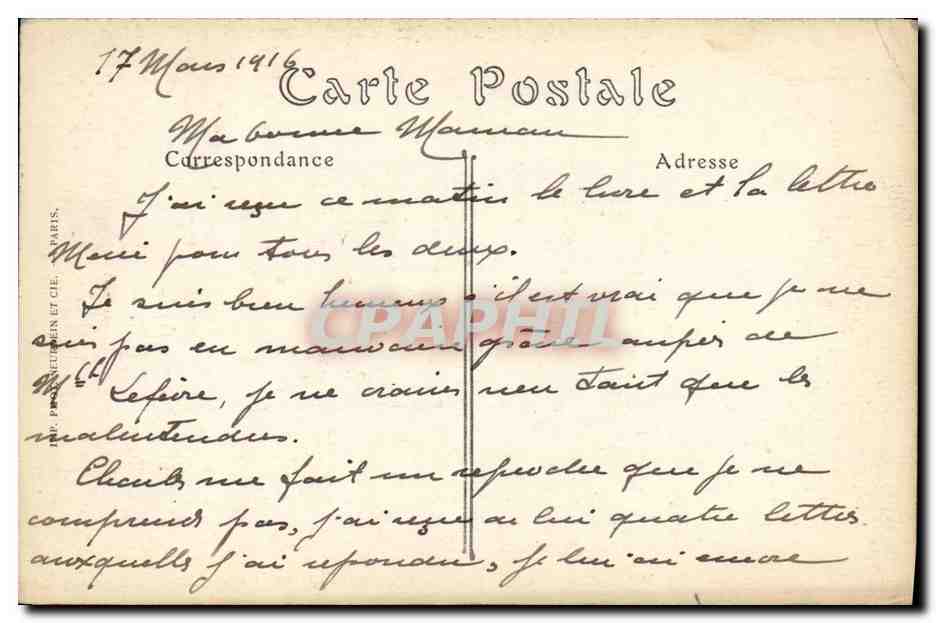 CPA Foum Tatahouine Vue generale du village indigene — Verso