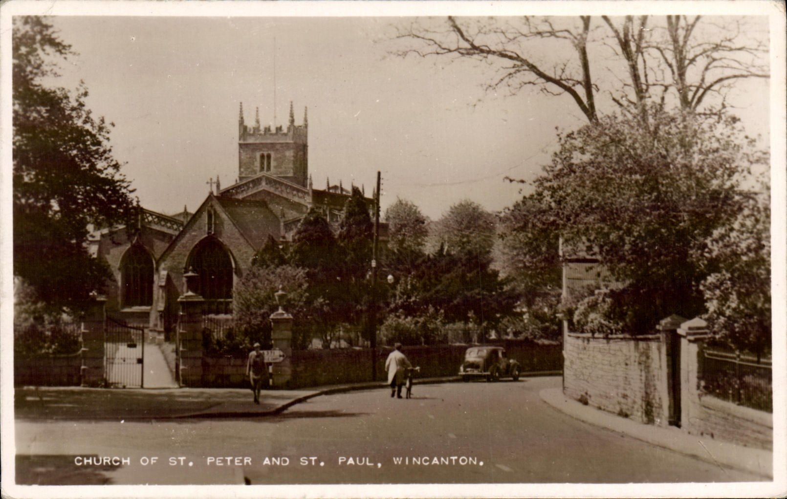 Église de Saint-Pierre et Saint-Paul — Wincanton — carte postale ancienne