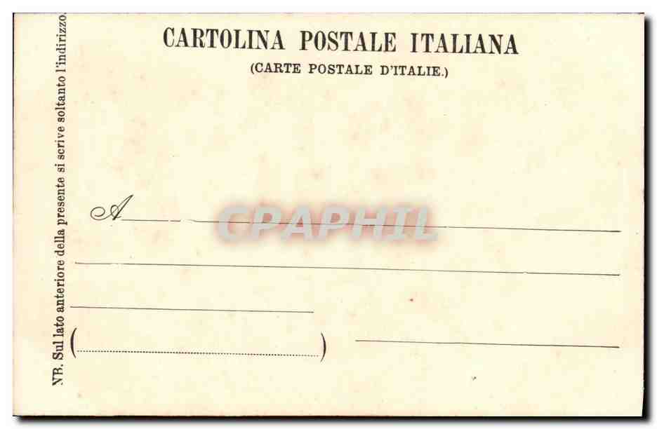 CPA Roma Basilica di S Lorenzo fuori le mura Capella  — Rückseite