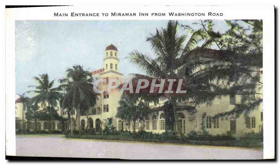 CPA Main Entrance to Miramar Inn From Washington Road