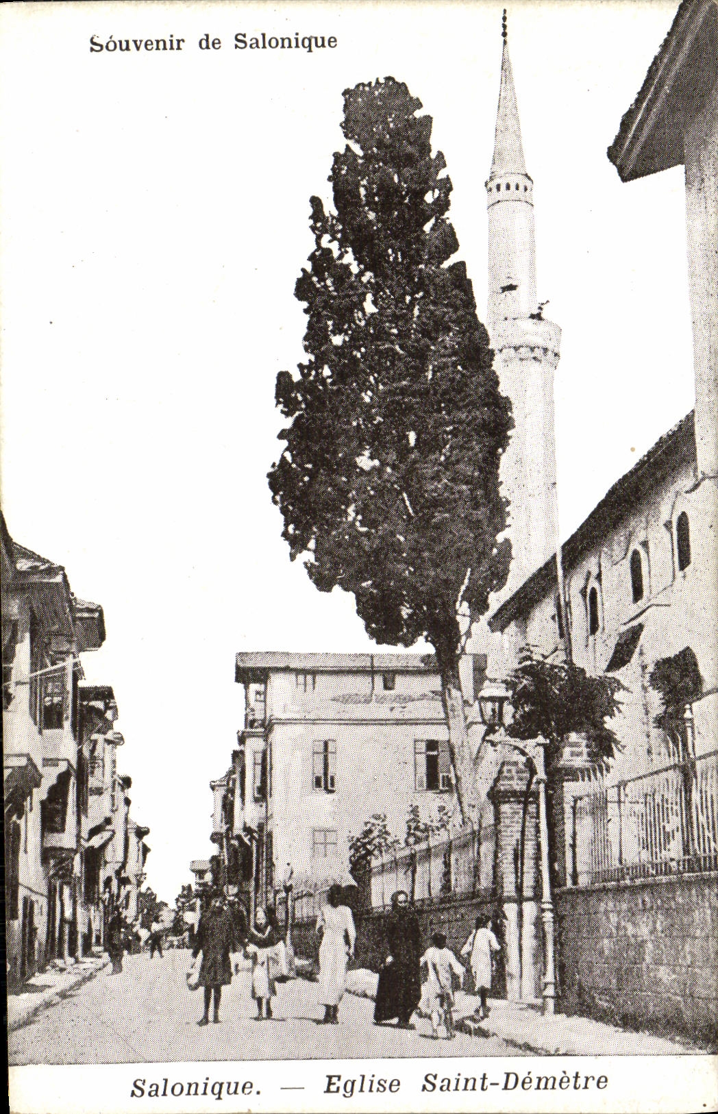 CPA Salonique Eglise Saint Demetre Grece