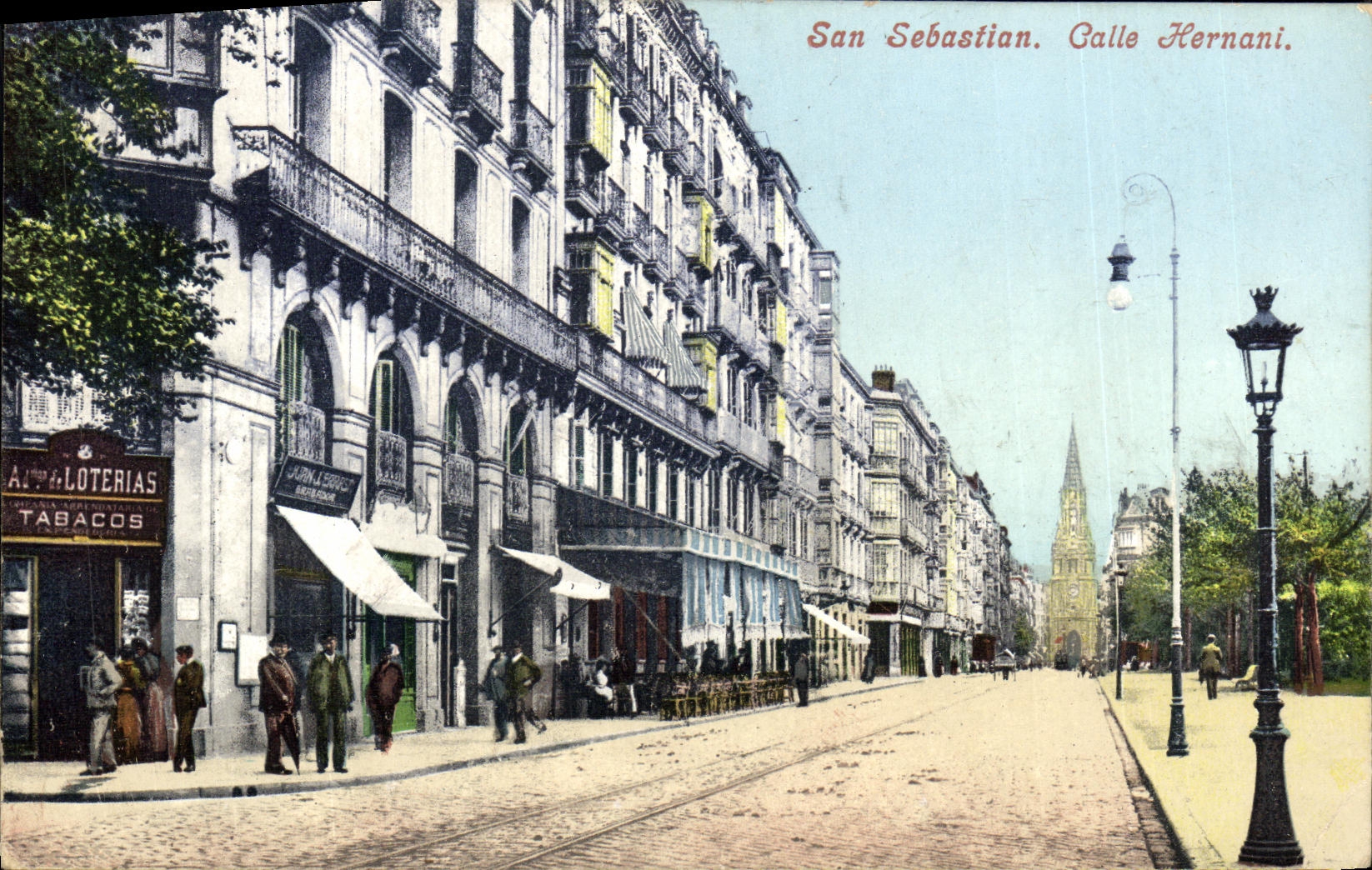 CPA San Sebastian Calle Hernani