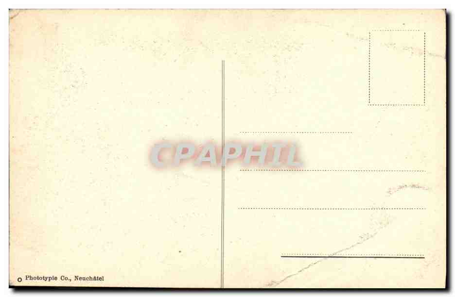 CPA Mont Fleury et Val Mont Territet — Rückseite
