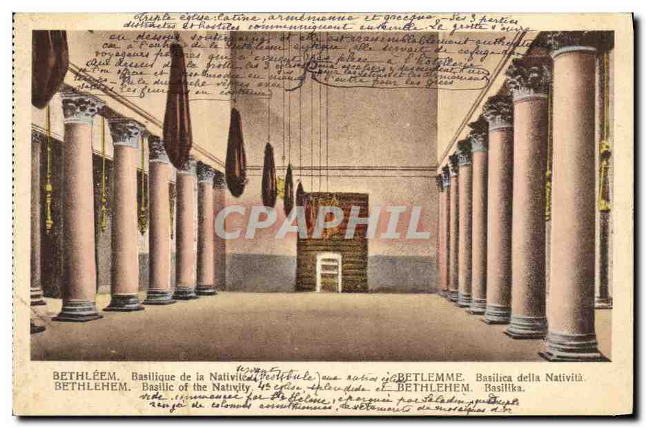 CPA Bethleem Basilique de la Nativite