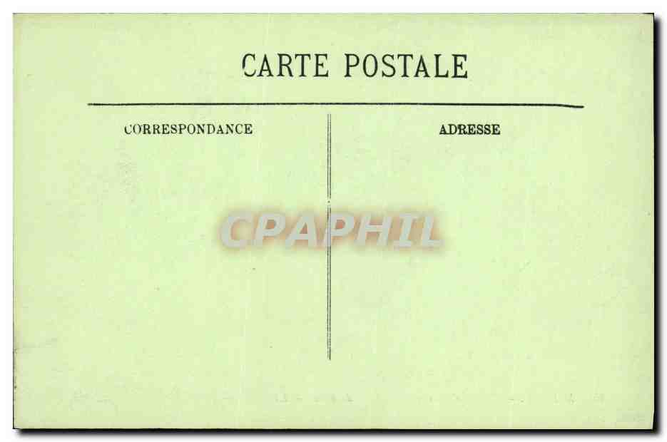 CPA Millau Vieilles Colonnades et L Hotel de Ville — Rückseite