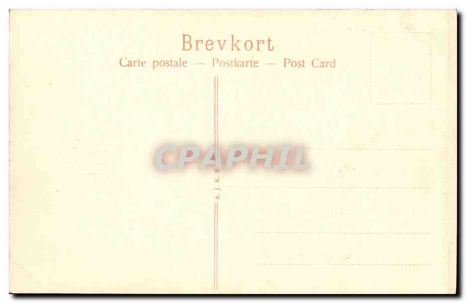 Lærdalsøren, Sogn. — Vue panoramique du village — Éditeur A.J.K., n° 578 — Rückseite