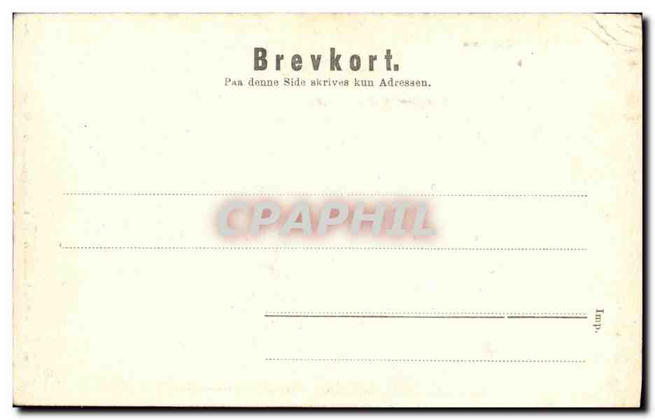 CPA Bergen — Rückseite