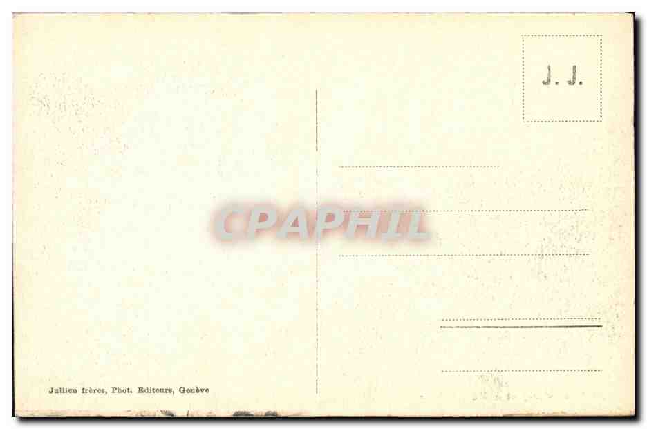 CPA Vevey et le Mont Pelerin  — Rückseite