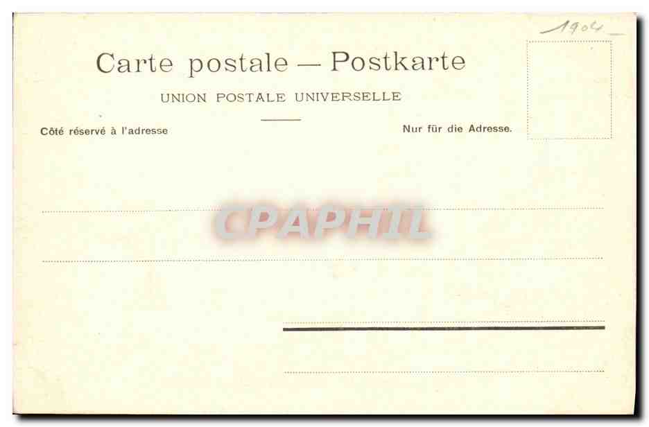CPA Constantinople Mosquee d Ortakeui Bosphore Turquie — Verso