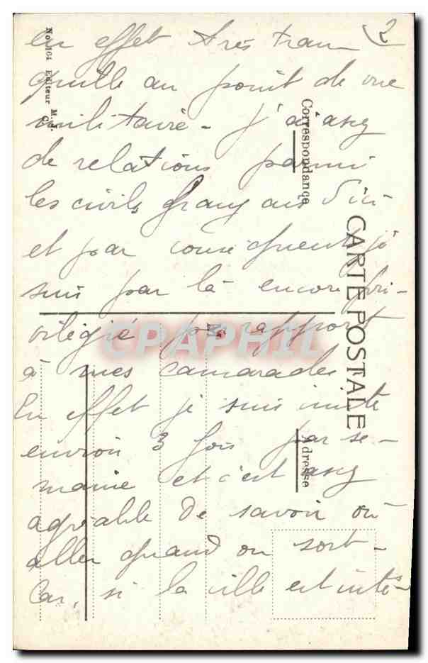 CPA Constantinople Therapia et L ambassade de L Allemagne Turquie — Verso