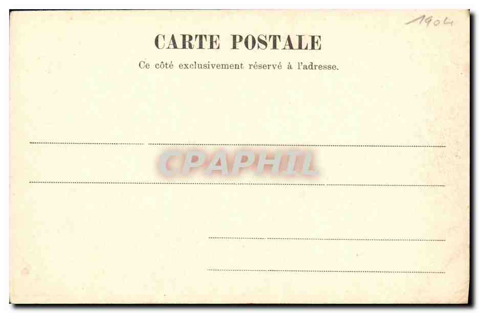 CPA Salut de Constantinople Int de Ste Sophie Galerie Turquie — Verso