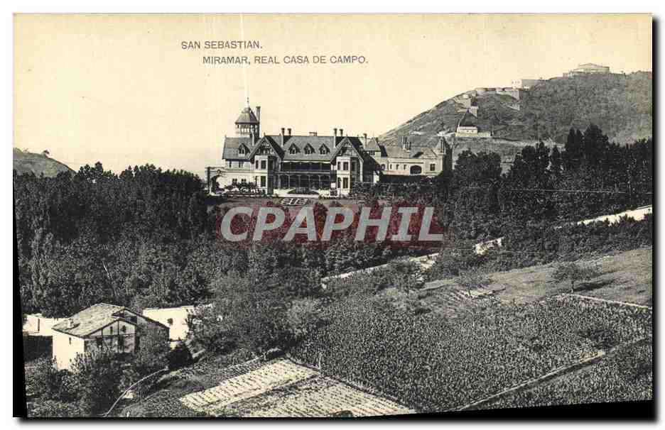 CPA San Sebastian Miramar Real Casa De Campo