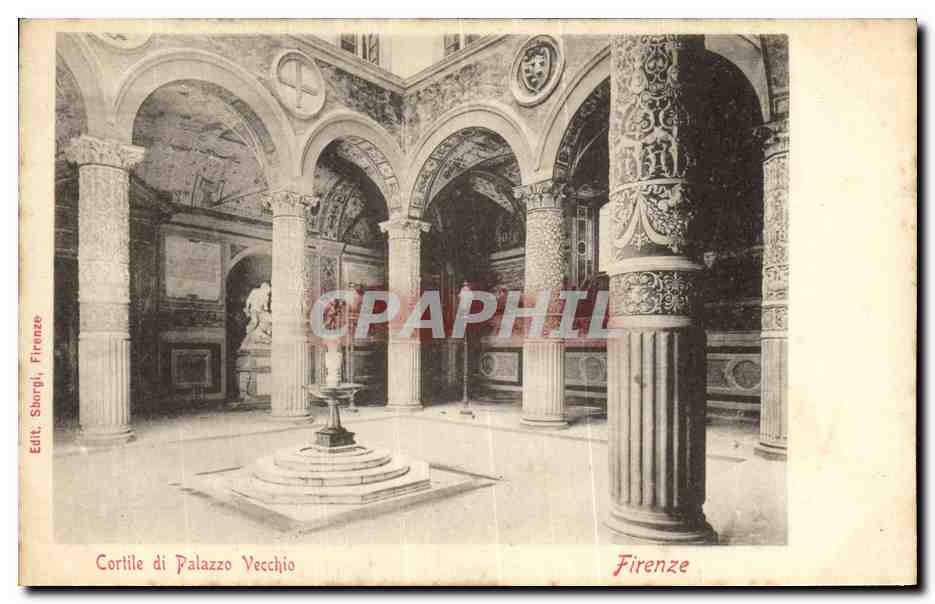 CPA Firenze Cortile di Palazzo Vecchio