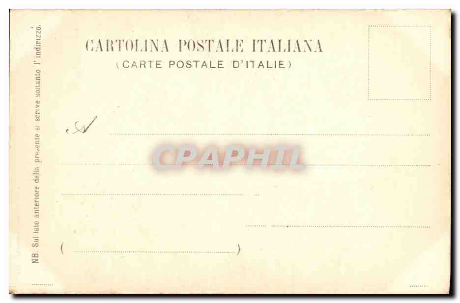 CPA Firenze Chiesa orsanmichele Aitare dell Orgagna — Rückseite