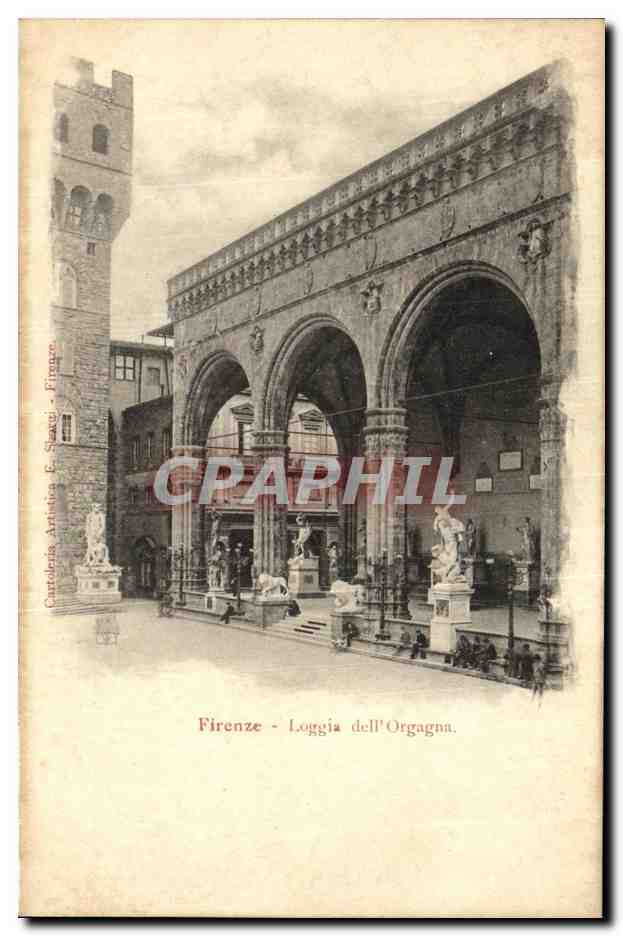 CPA Firenze Loggia dell Orgagna