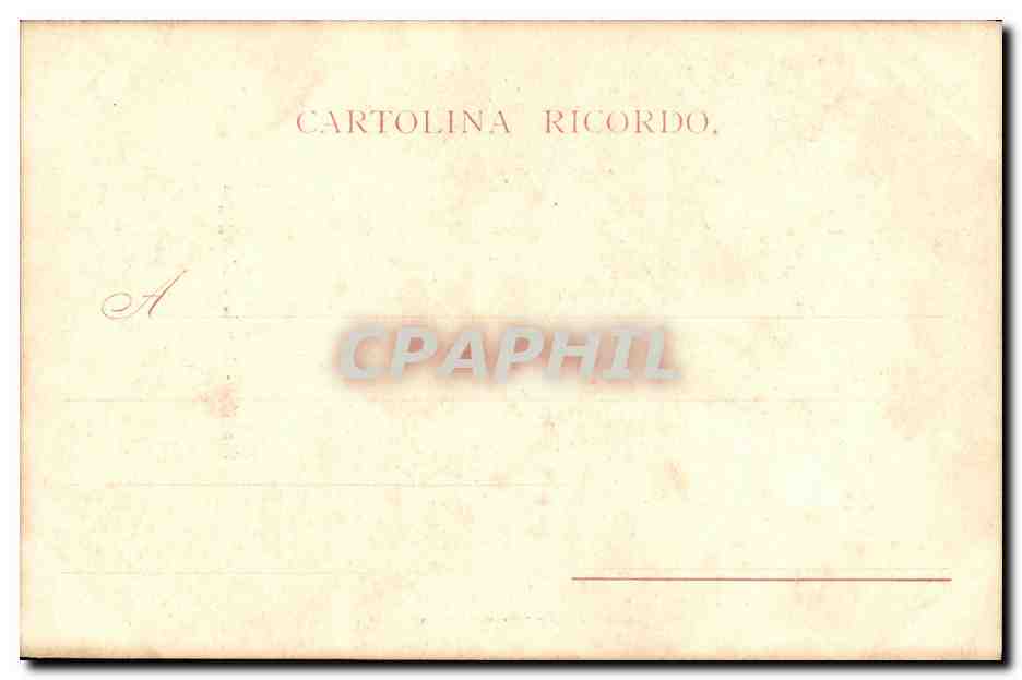 CPA Firenze Loggia dell Orgagna — Rückseite