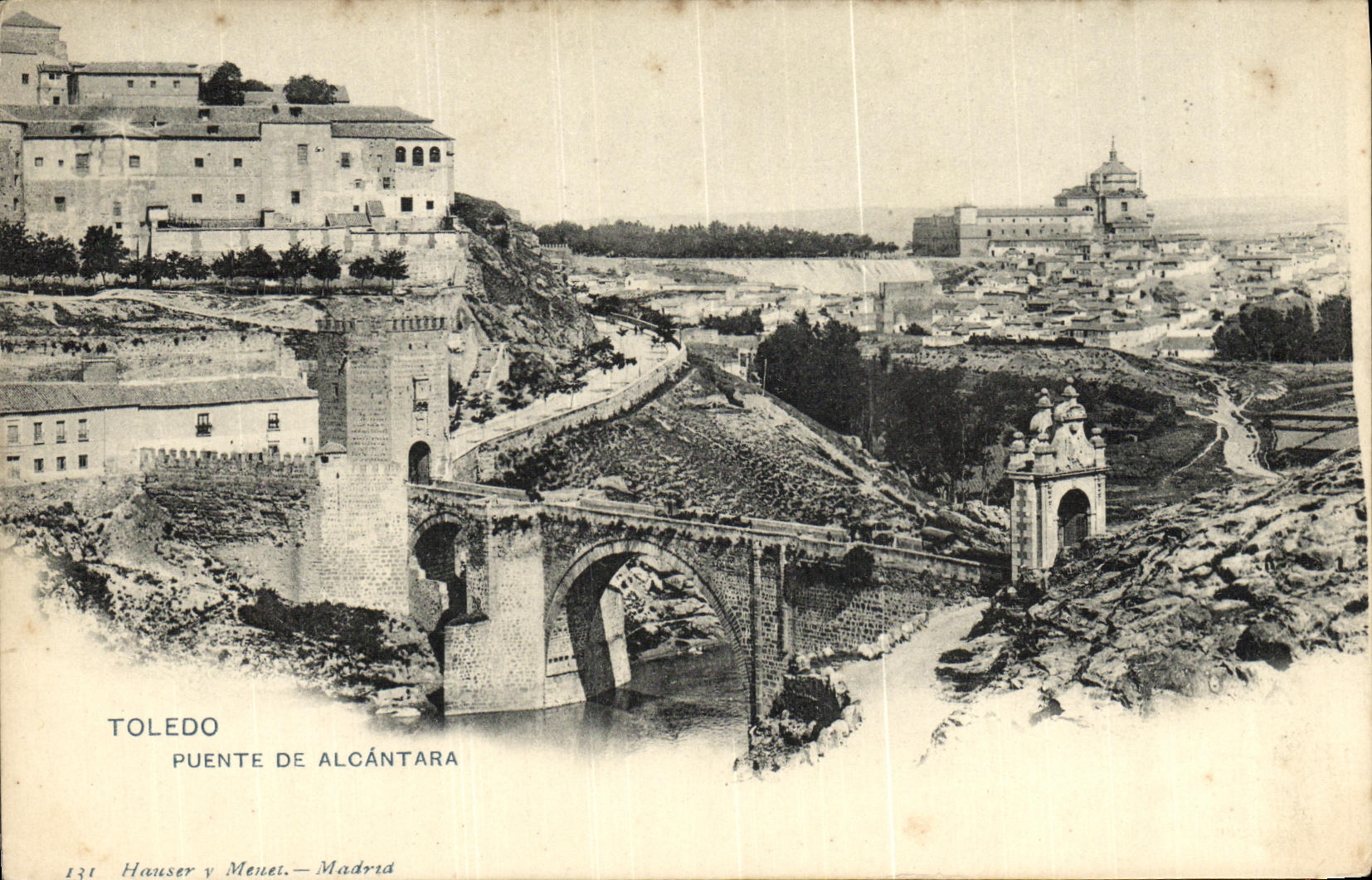 CPA Toledo Puente De Alcantara