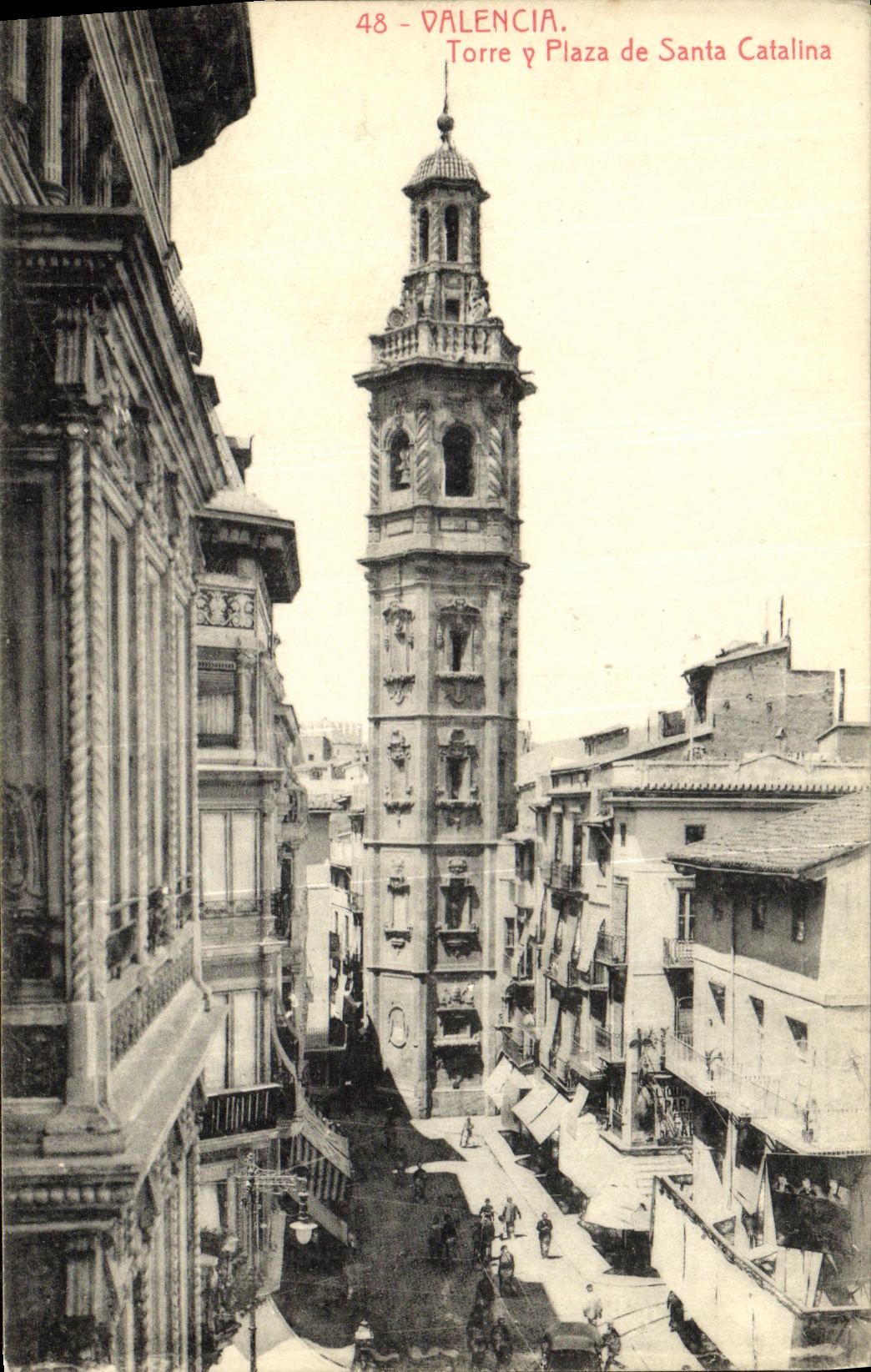 CPA Valencia Torre Plaza de Santa Catalina