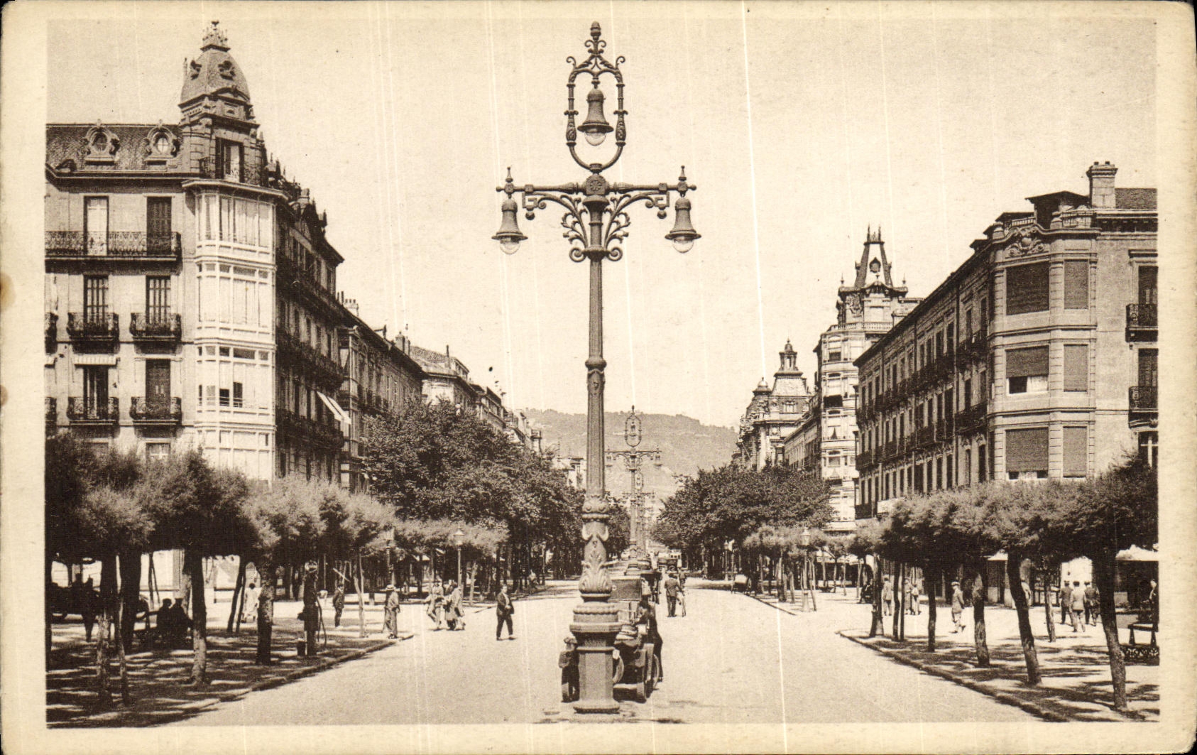 San Sebastián — Avenue de la Libertad — Foto Galanazán