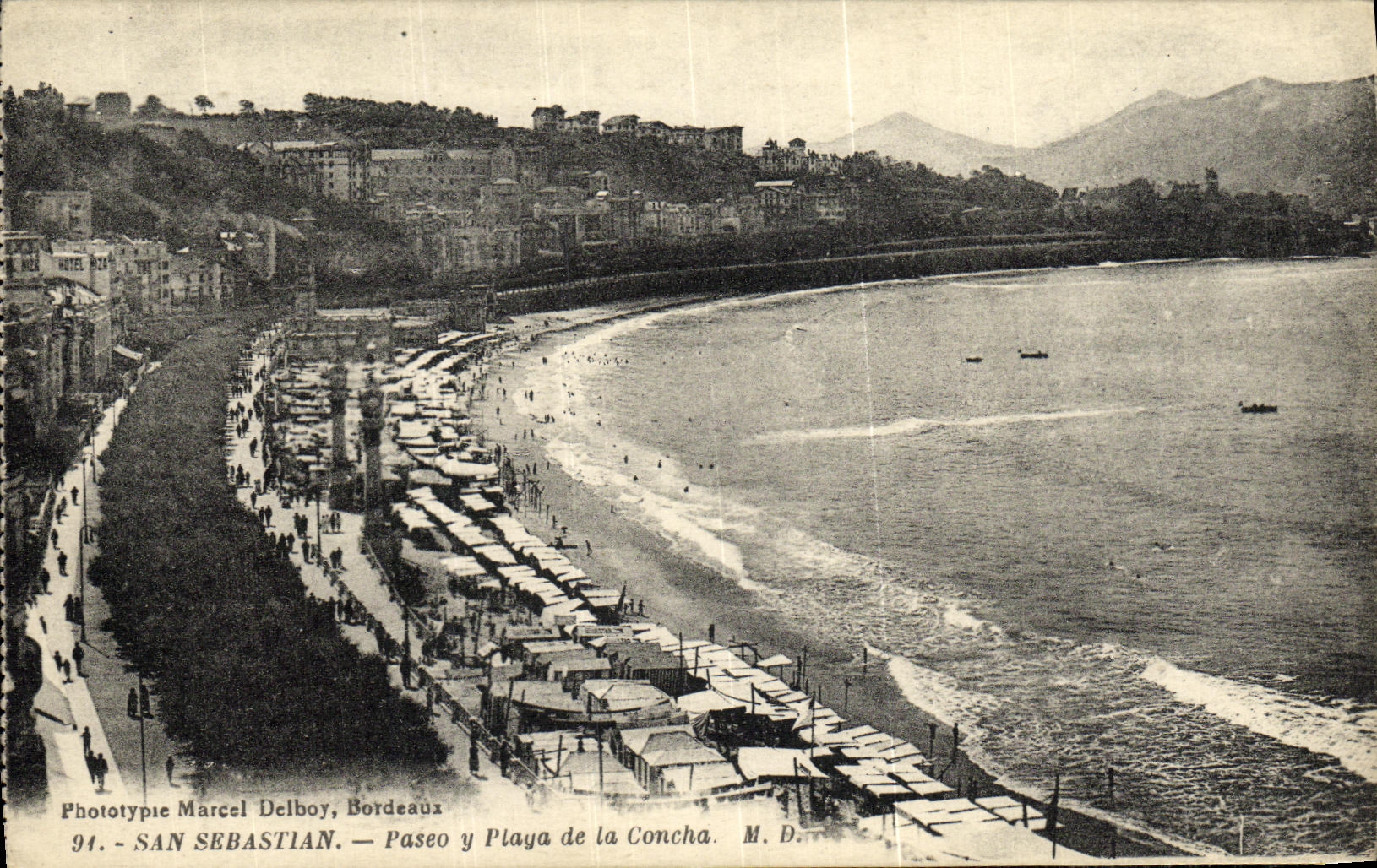 CPA San Sebastian Pase Playa de la Concha