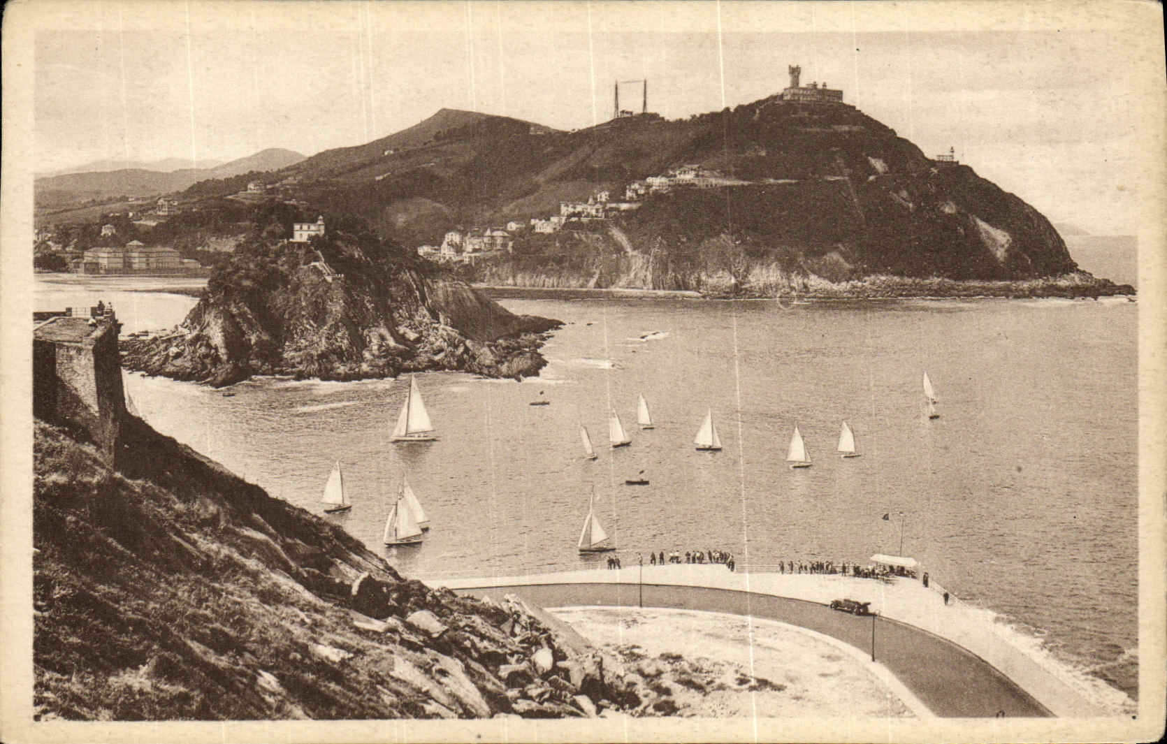 CPA San Sebastian La Ista el Monte Igueldo