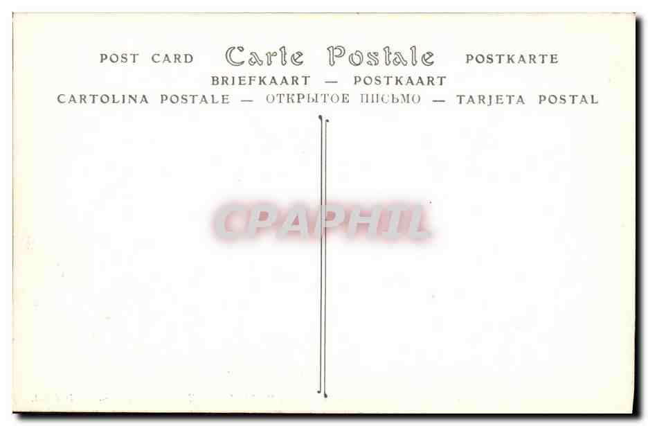 CPA Fuenterrabia Calle de San Pedro — Rückseite