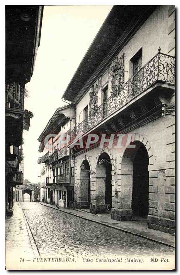 CPA Fuenterrabia Casa Consistorial Mairie