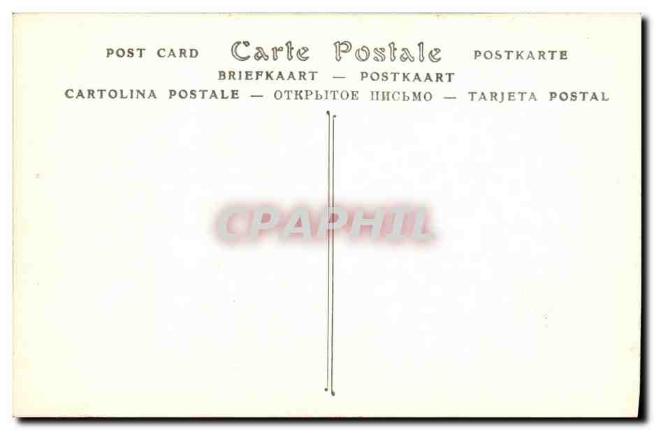 CPA Fuenterrabia Casa Consistorial Mairie — Back