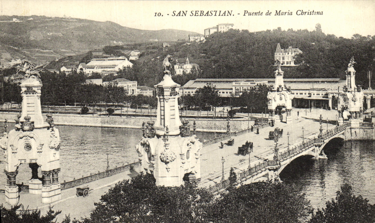 CPA San Sebastian Puente de Marie Christina