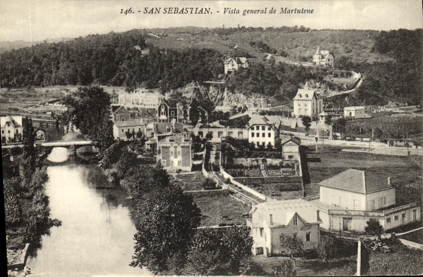 CPA San Sebastian Vista General de Marturene