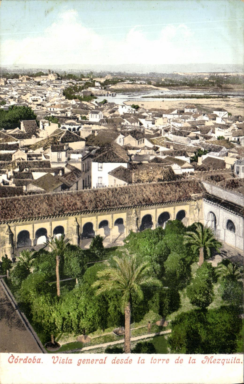 CPA Cordoba Vista General desde la Torre de la Mezquita