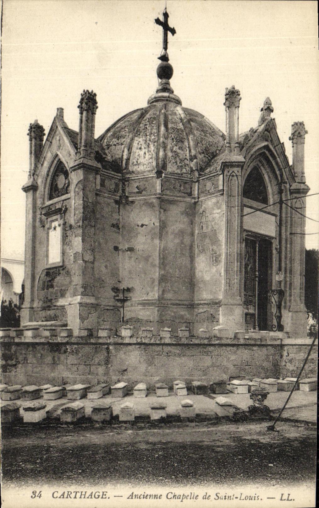CPA Carthage Ancienne Chapelle de Saint Louis
