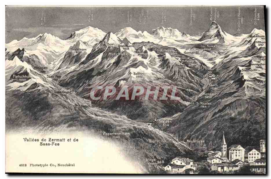 CPA Saas Fee Vallees de Zermatt et de Saas Fee