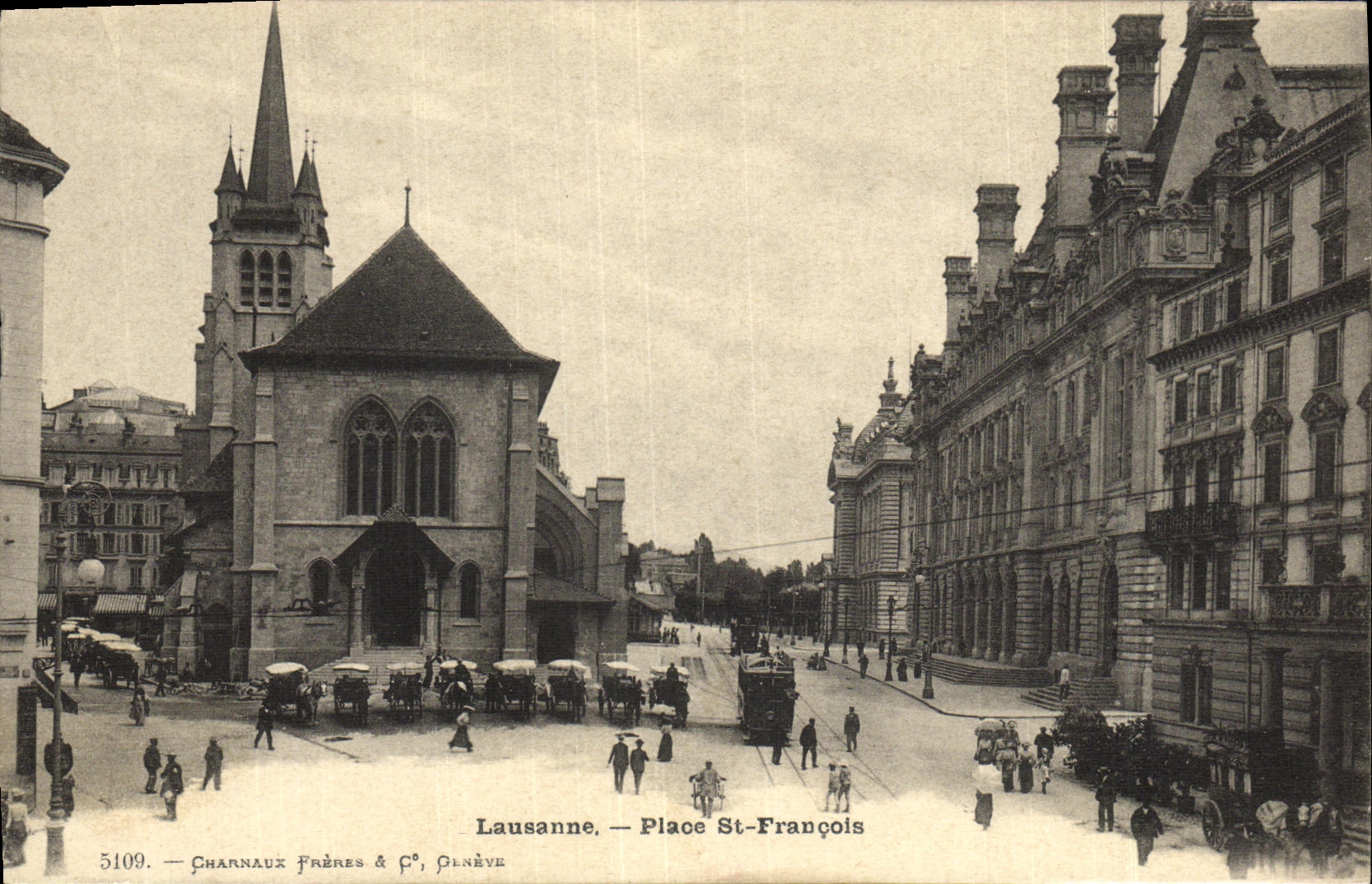CPA Lausanne Place St Francois