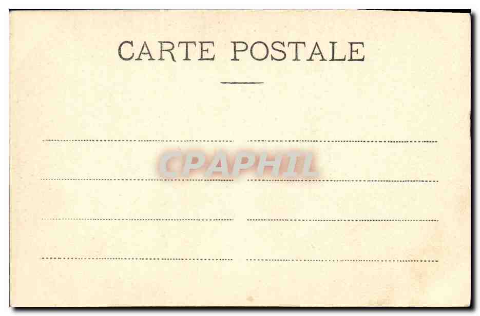 CPA Lausanne Place St Francois — Rückseite