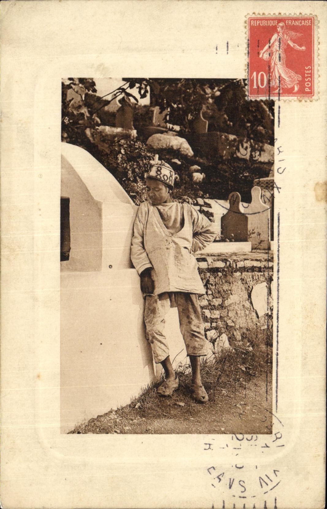CPA Enfant Afrique du Nord