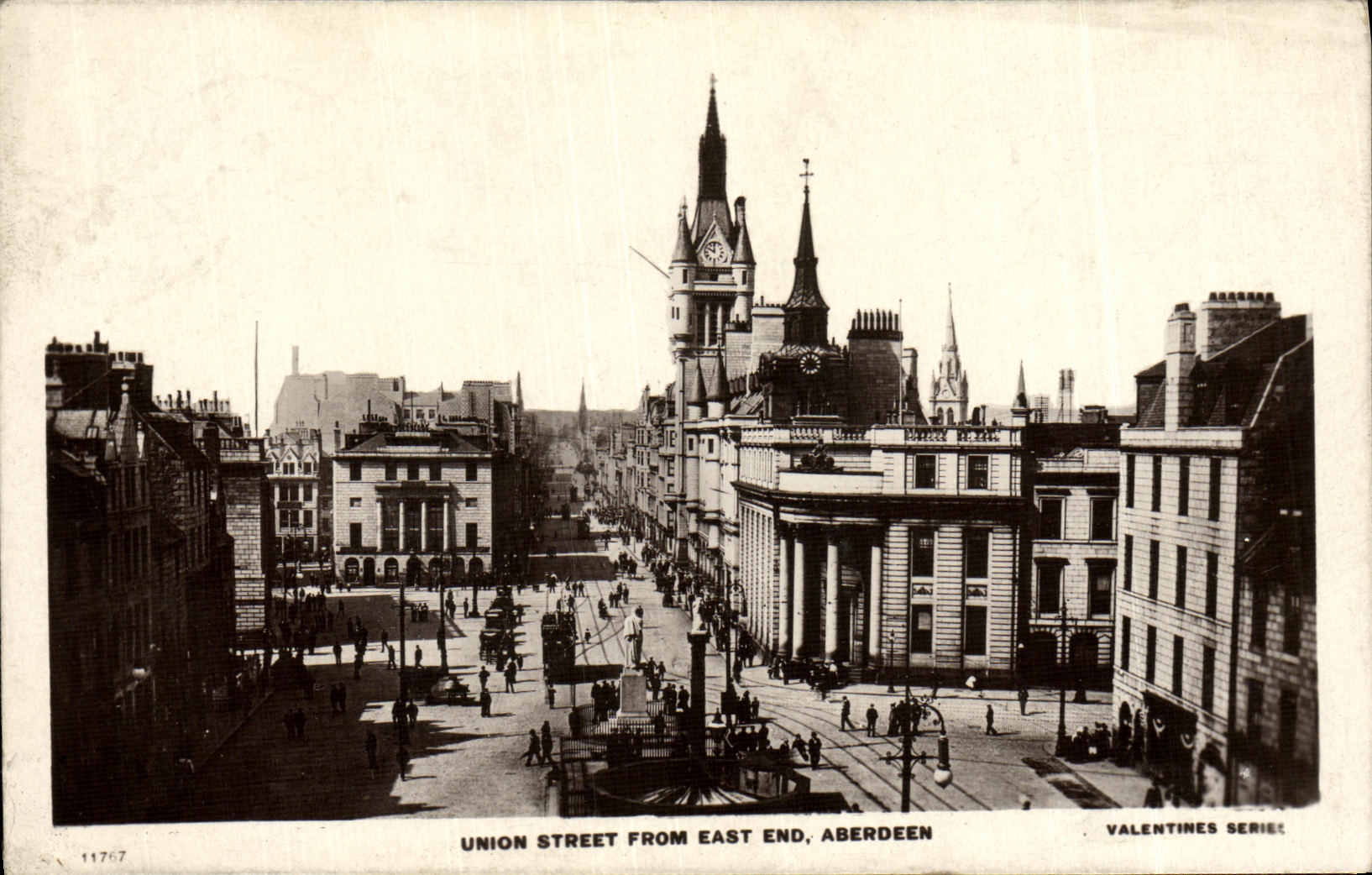 CPA Union Street From East End Aberdeen