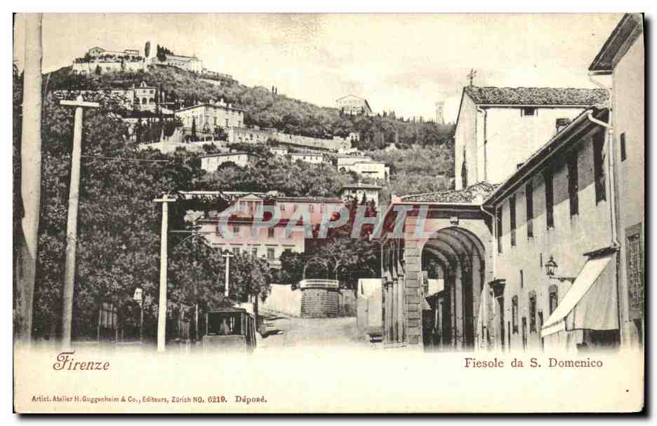 CPA Firenze Fiesole da S Domenico
