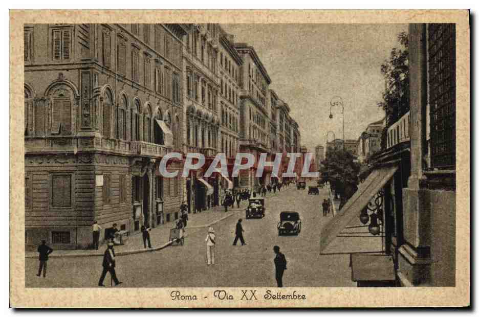 CPA Roma Via XX Settembre