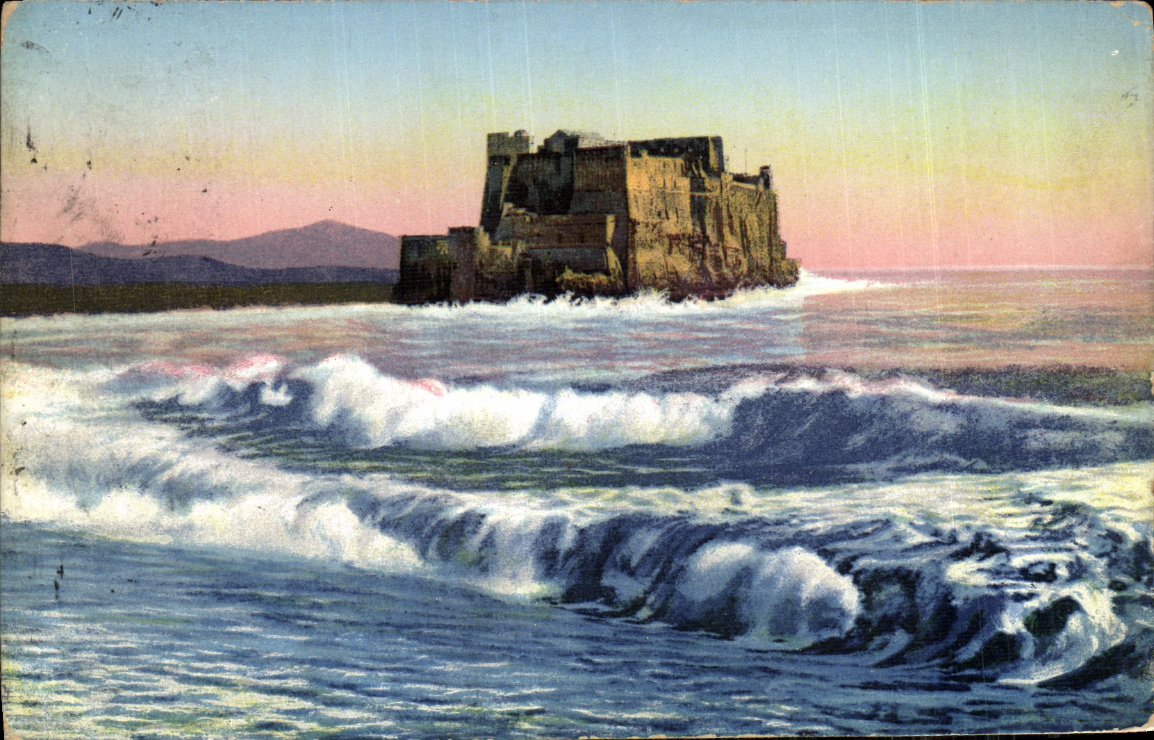 CPA Napoli Castello dell Ovo