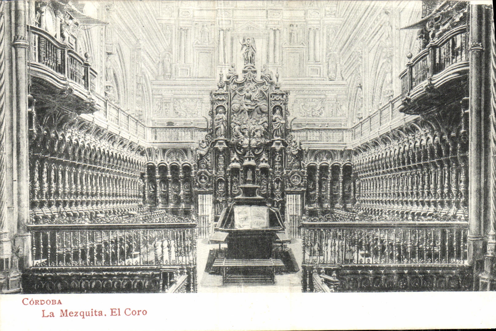 CPA Cordoba La Mezquita El Coro