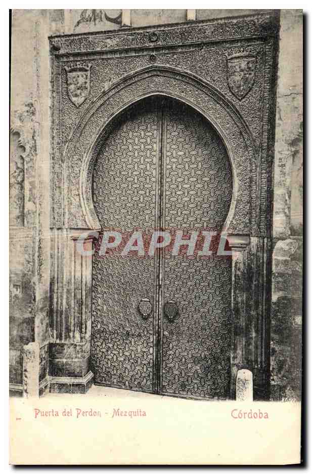 CPA Cordoba Puerta del Perdon Mezquita