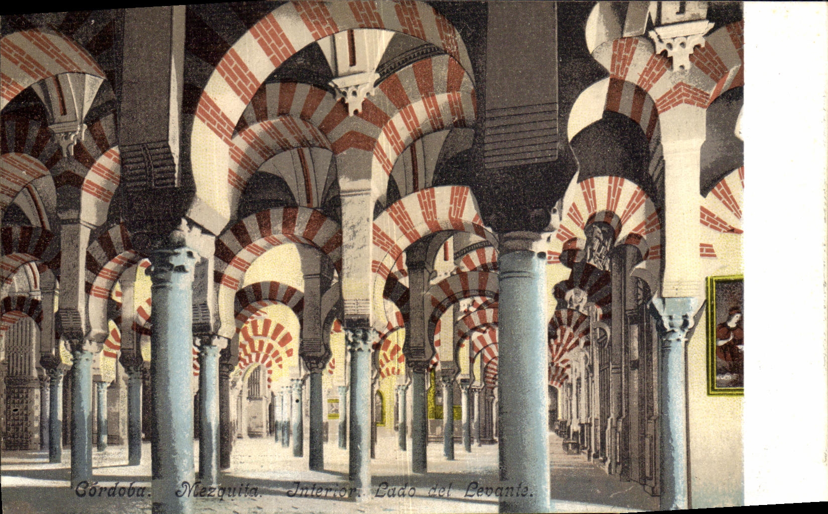 CPA Cordoba Mezquita Interior del levante