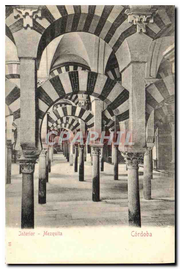 CPA Cordoba Interior Mezquita