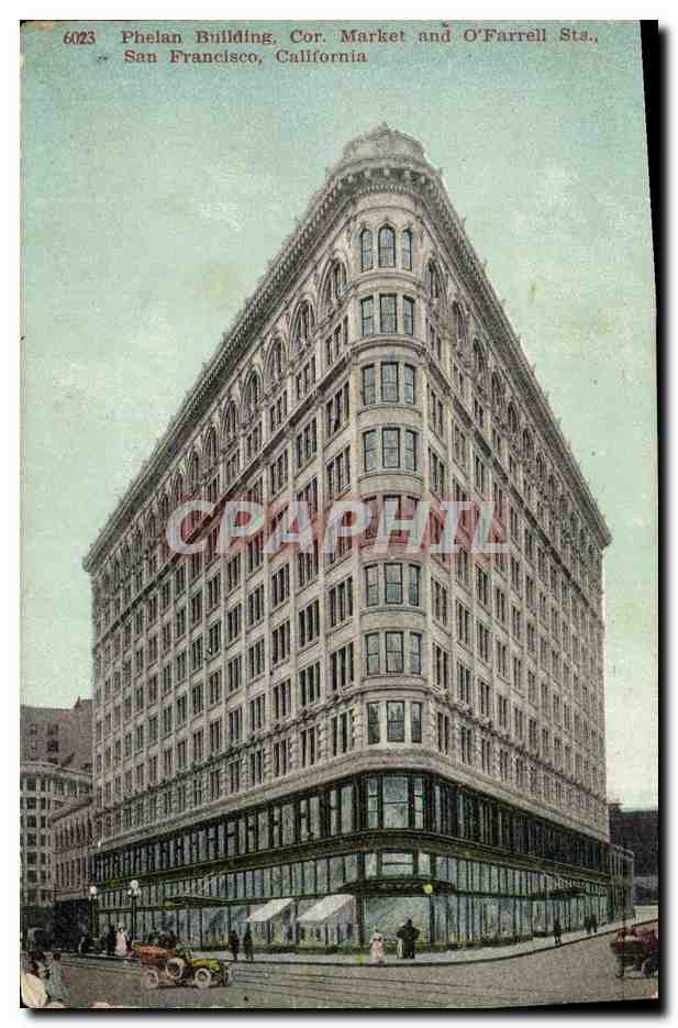 CPA Phelan Building Cor Market and O Farrell Sta San Francisco California