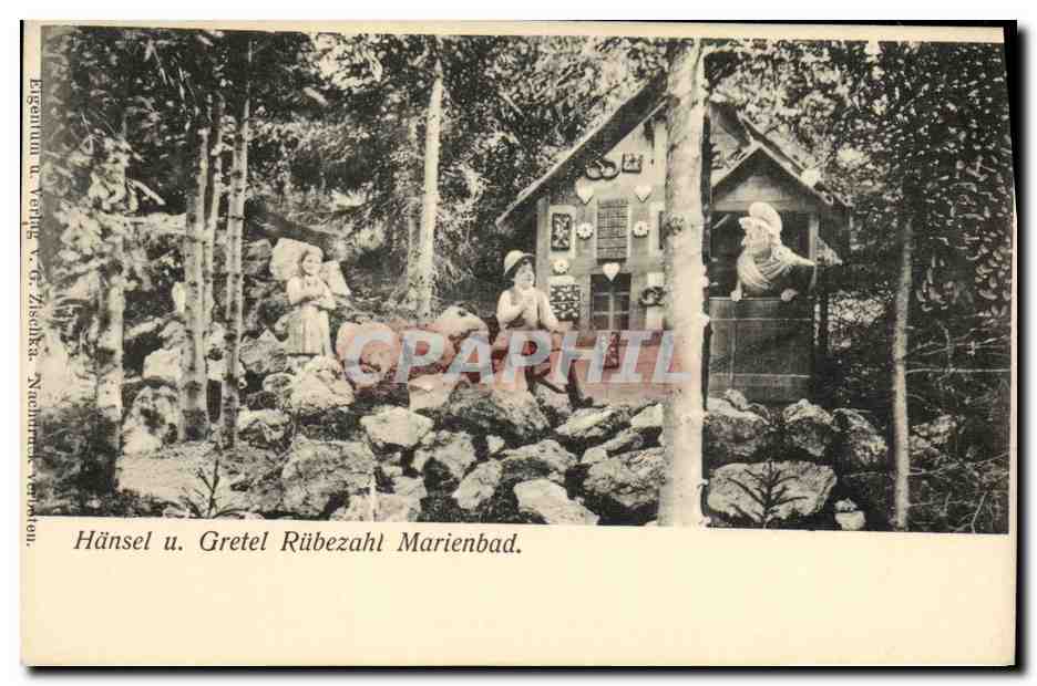 CPA Hansel Gretel Rubezahl Marienbad
