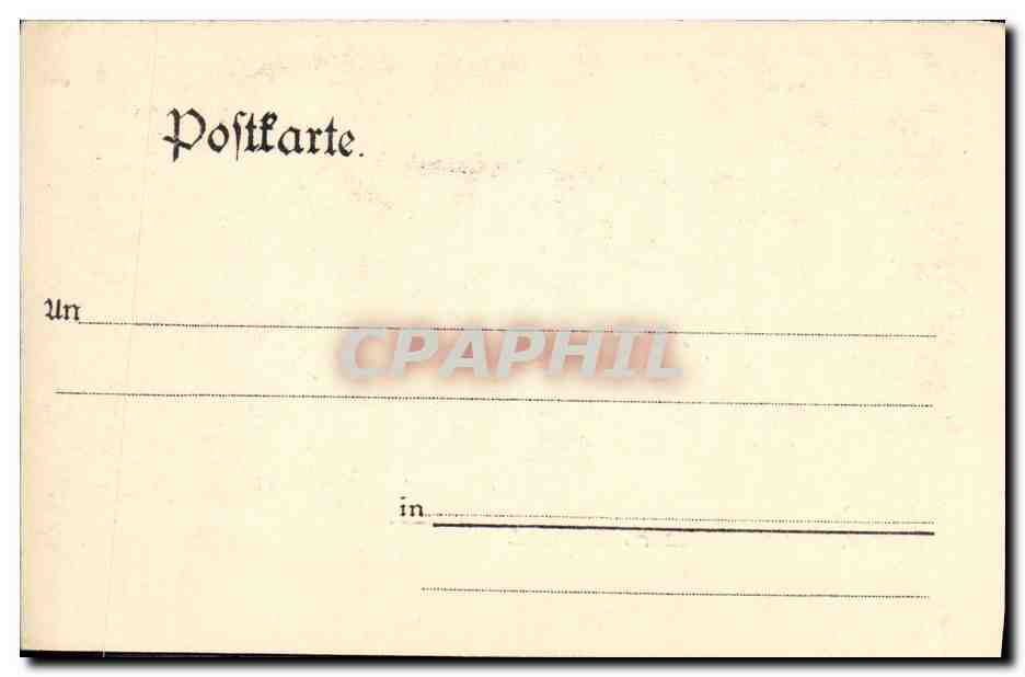 CPA Hansel Gretel Rubezahl Marienbad — Rückseite