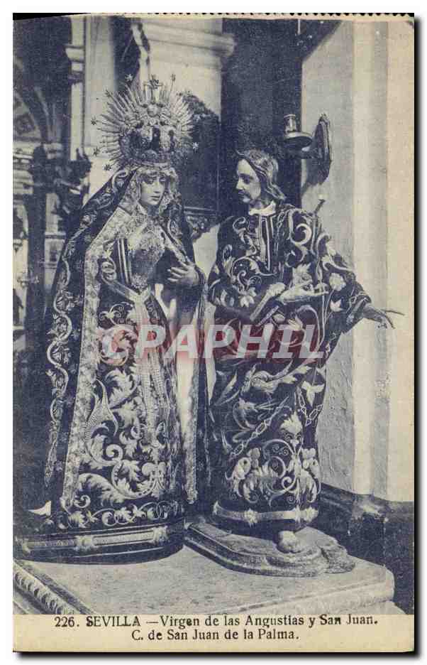 CPA Sevilla Virgen de las Angustias San Juan 