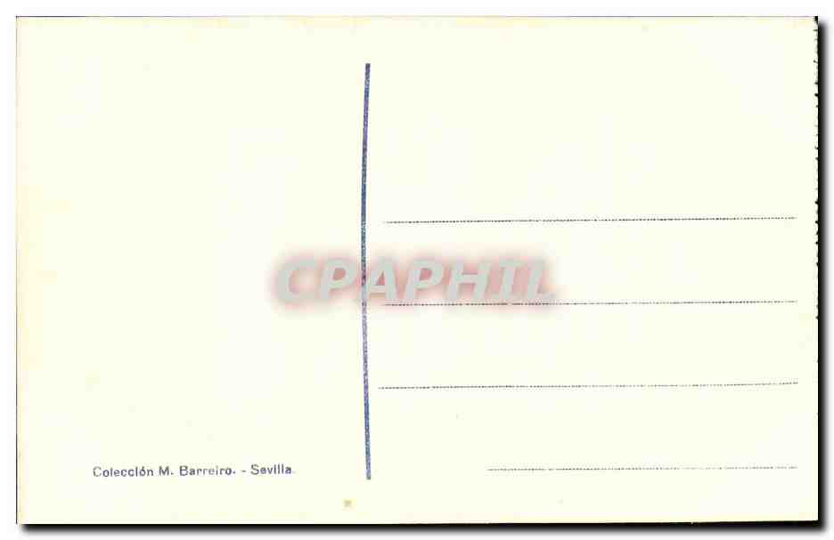 CPA Sevilla Puerta de la Concepcion — Rückseite